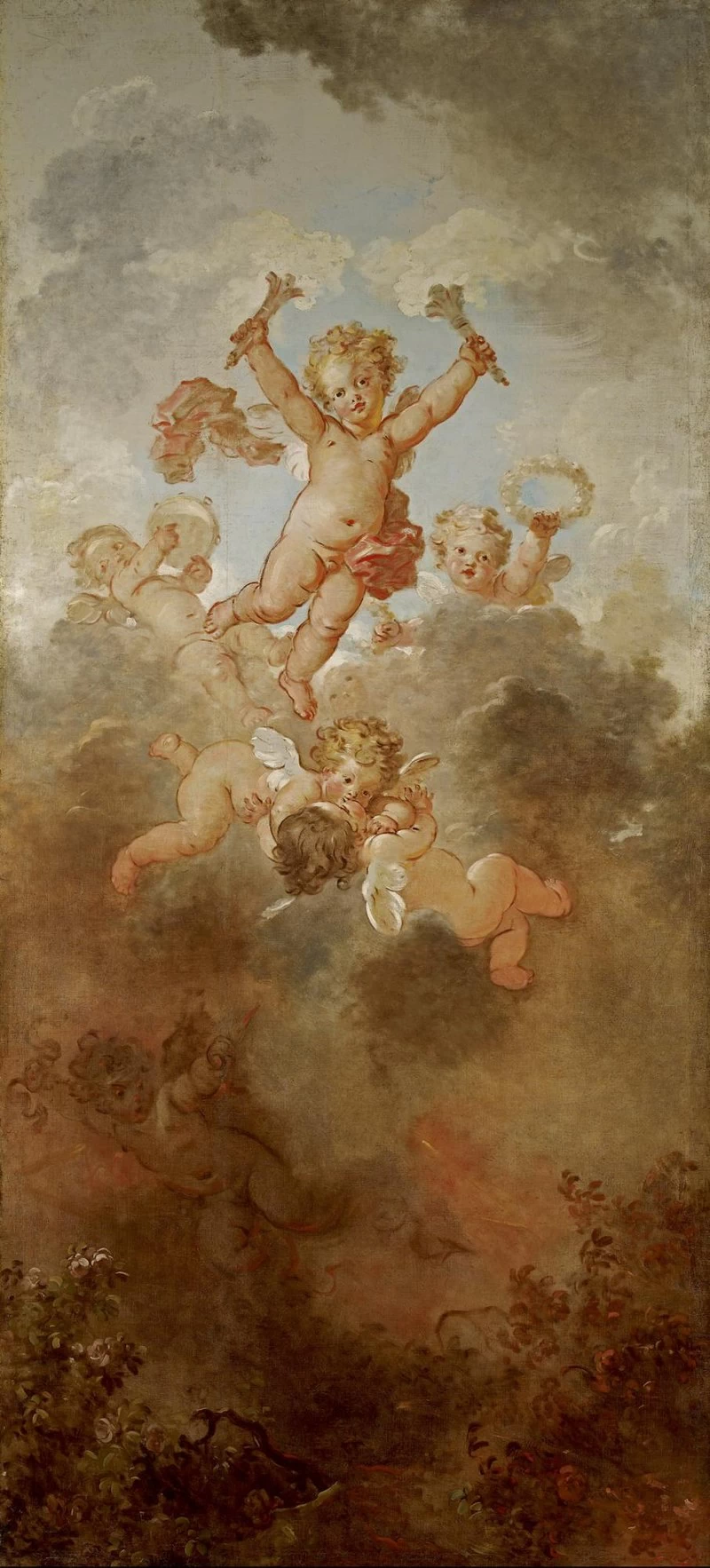   80-Jean-Honoré Fragonard-Il progresso dell'amore, Amore trionfante